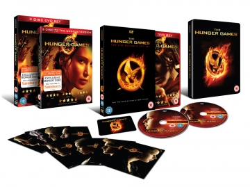 The DVD special packaging design for The Hunger Games